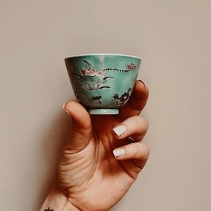 Teal Teacup